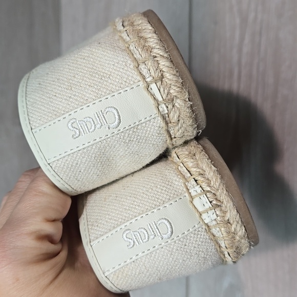 Sam Edelman Women's Linda Beige & Black Espadrilles Loafer Slip On Shoes 8 - Picture 8 of 13